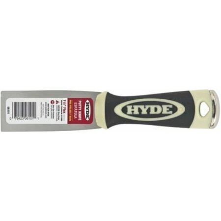 HYDE TOOLS KNIFE 1 1/2 SILVER STIFF PUTTY 06151